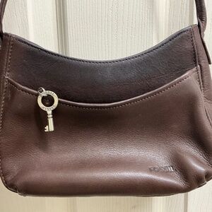Fossil Vintage Brown Leather Bag Fossil 75082